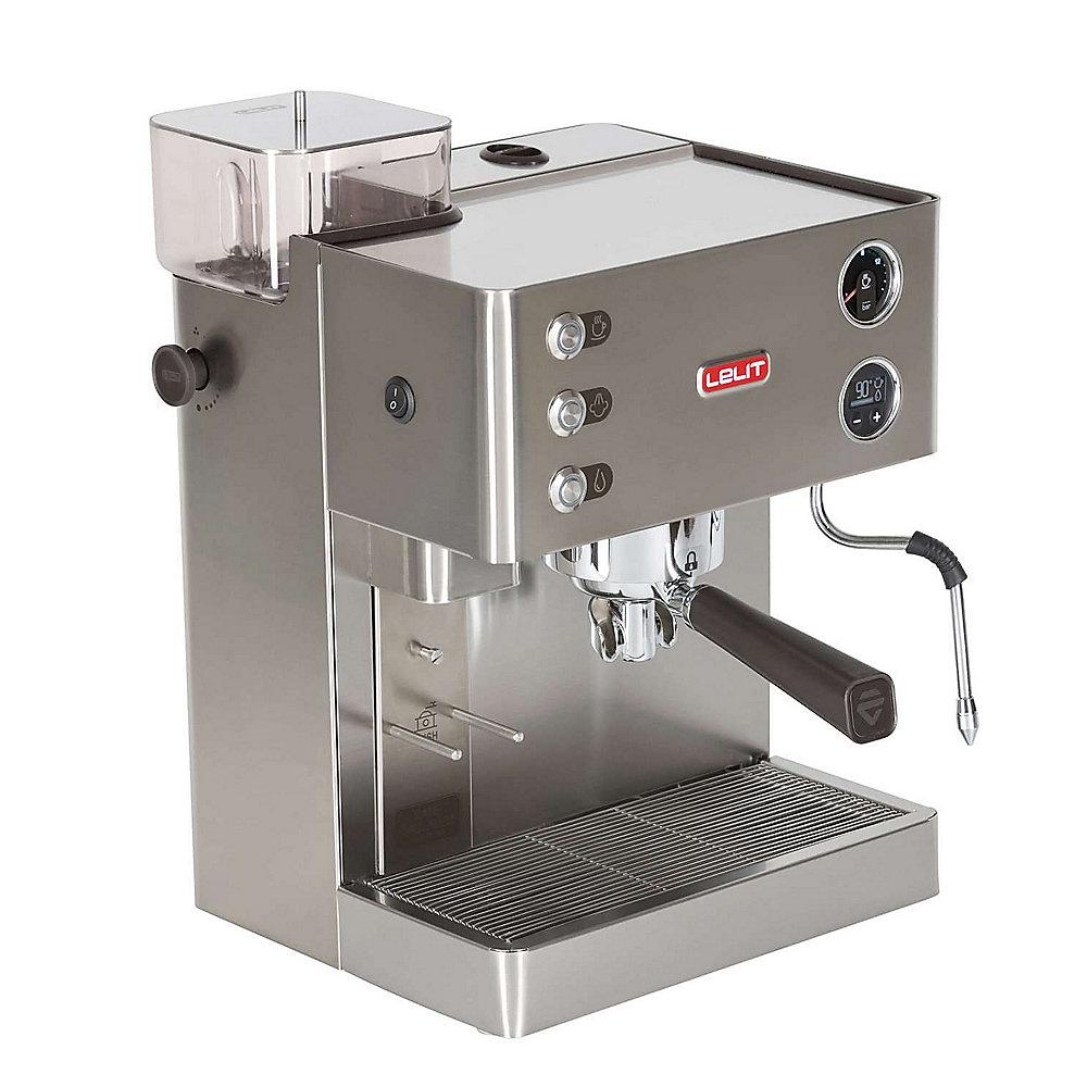 Lelit PL82T Siebträger Espressomaschine mit integrierter Kaffeemühle