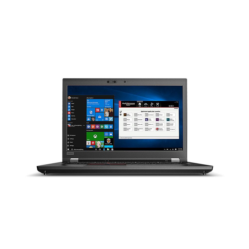 Lenovo ThinkPad P72 20MB002UGE 17,3"FHD i7-8850H 16GB/512GB SSD P600 Win10Pro