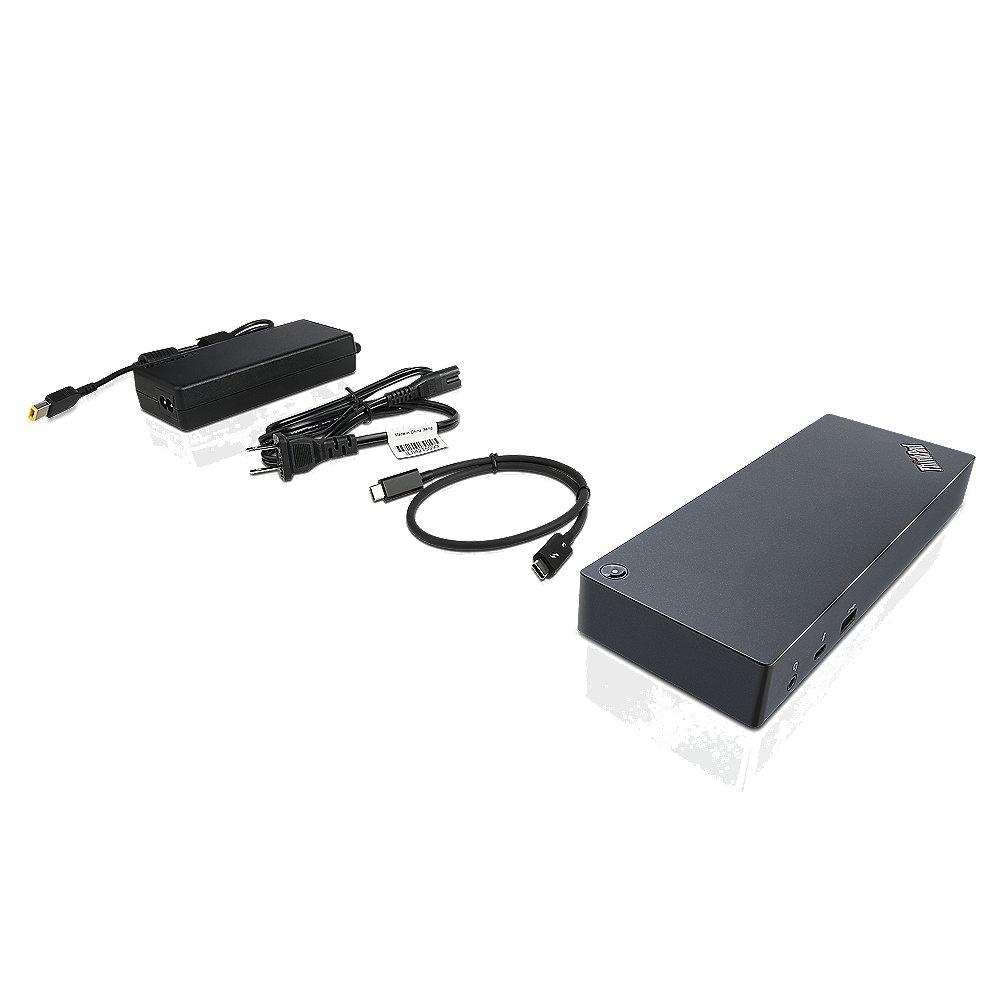 Lenovo ThinkPad Thunderbolt 3 Dock für T480s, T580, X1, etc. 40AC0135EU, Lenovo, ThinkPad, Thunderbolt, 3, Dock, T480s, T580, X1, etc., 40AC0135EU