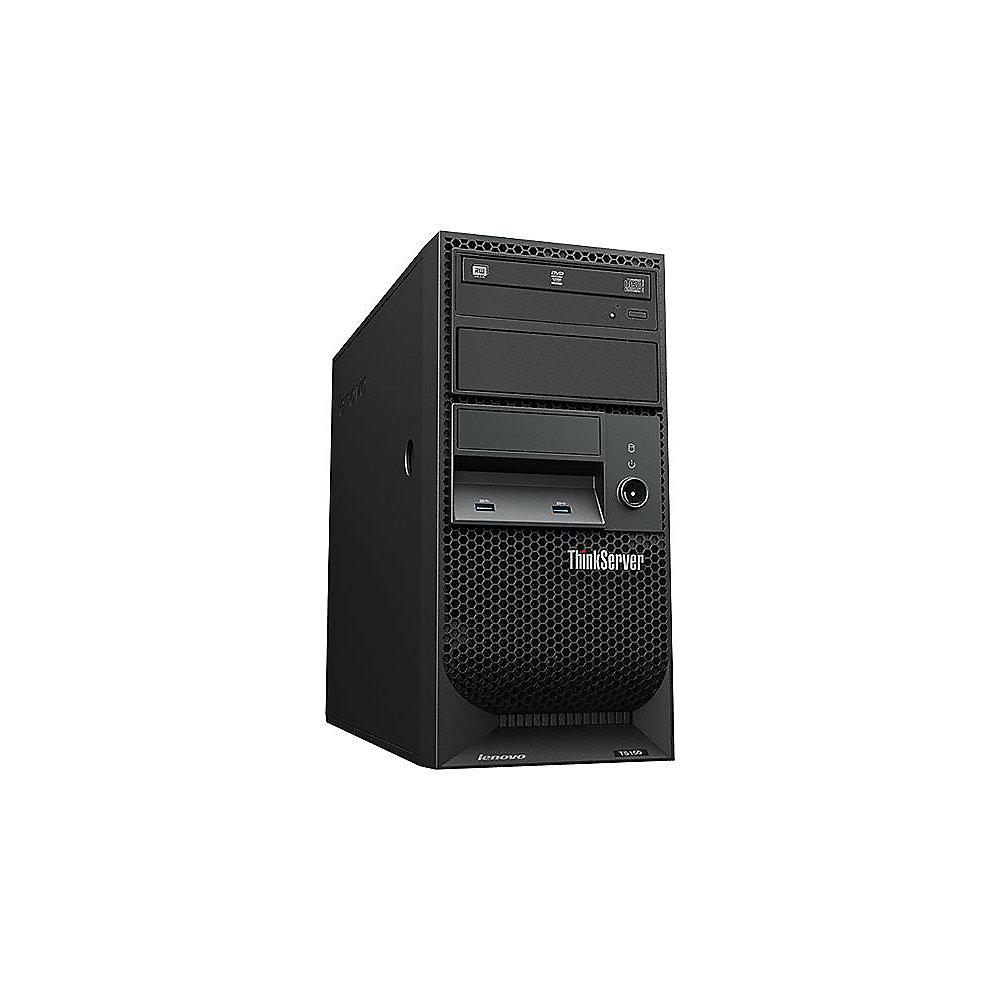 Lenovo ThinkServer TS150 70UB0016EA - Xeon E3-1225 v6 8GB DVD±RW, Lenovo, ThinkServer, TS150, 70UB0016EA, Xeon, E3-1225, v6, 8GB, DVD±RW