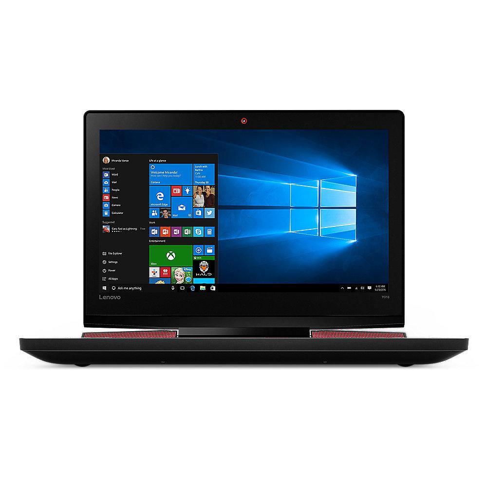 Lenovo Y910-17ISK Gaming Notebook i7-6820HK Full HD SSD GTX1070 Windows 10