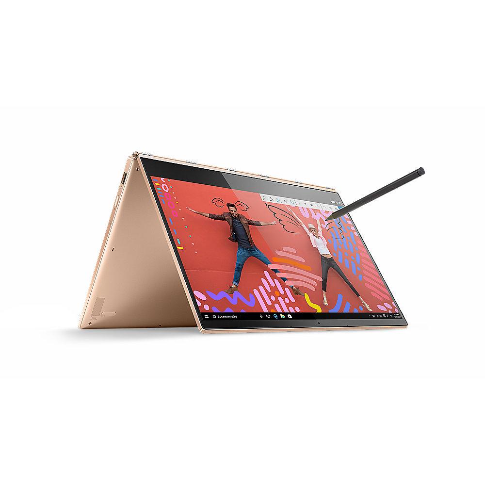 Lenovo Yoga 920-13IKB 2in1 Touch Notebook kupfer i5-8250U SSD Full HD Windows 10, Lenovo, Yoga, 920-13IKB, 2in1, Touch, Notebook, kupfer, i5-8250U, SSD, Full, HD, Windows, 10