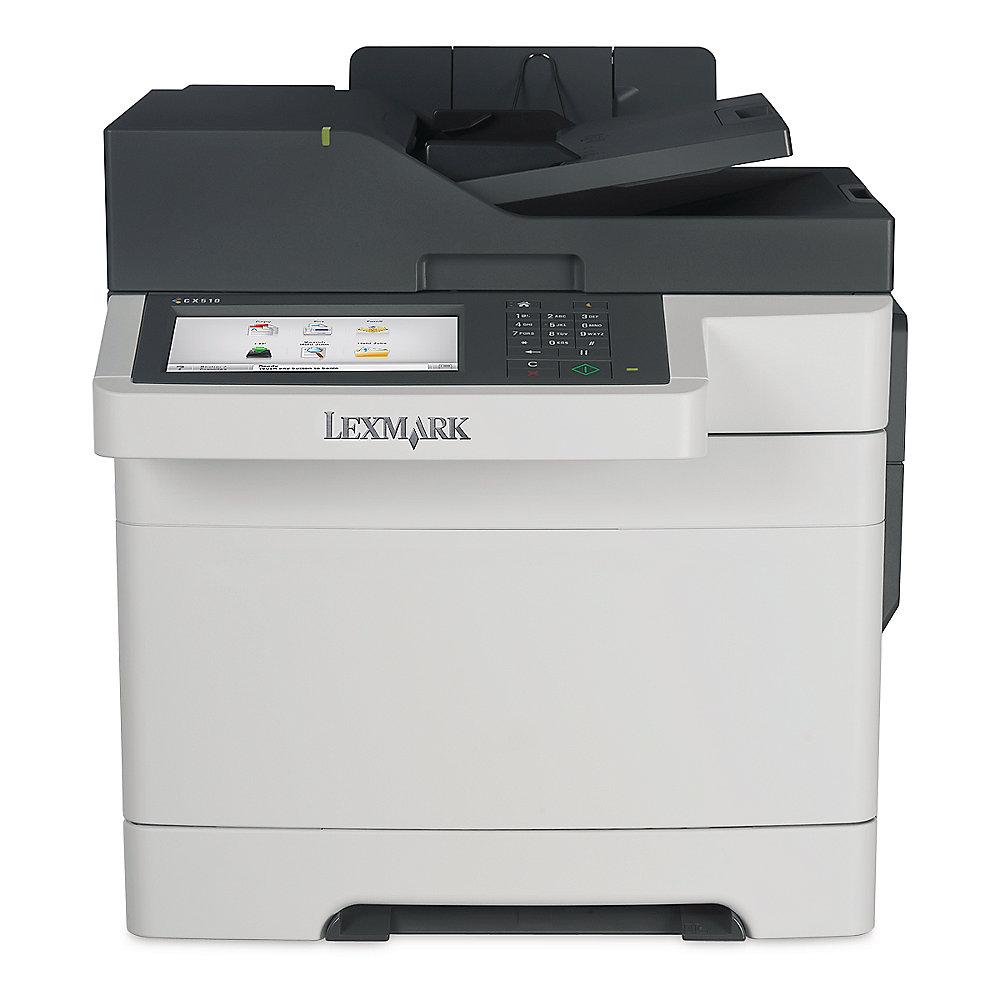 Lexmark CX517de Farblaserdrucker Scanner Kopierer Fax LAN   4 Jahre Garantie*, Lexmark, CX517de, Farblaserdrucker, Scanner, Kopierer, Fax, LAN, , 4, Jahre, Garantie*