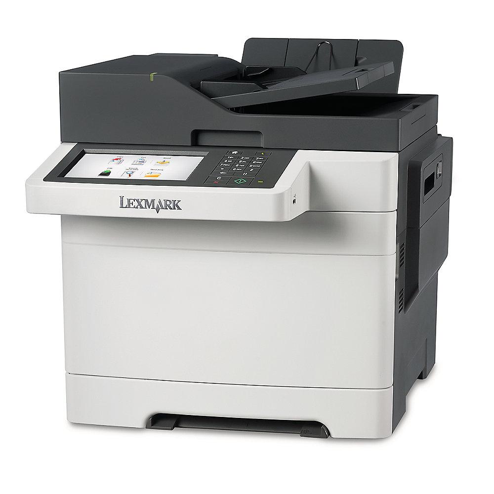 Lexmark CX517de Farblaserdrucker Scanner Kopierer Fax LAN   4 Jahre Garantie*