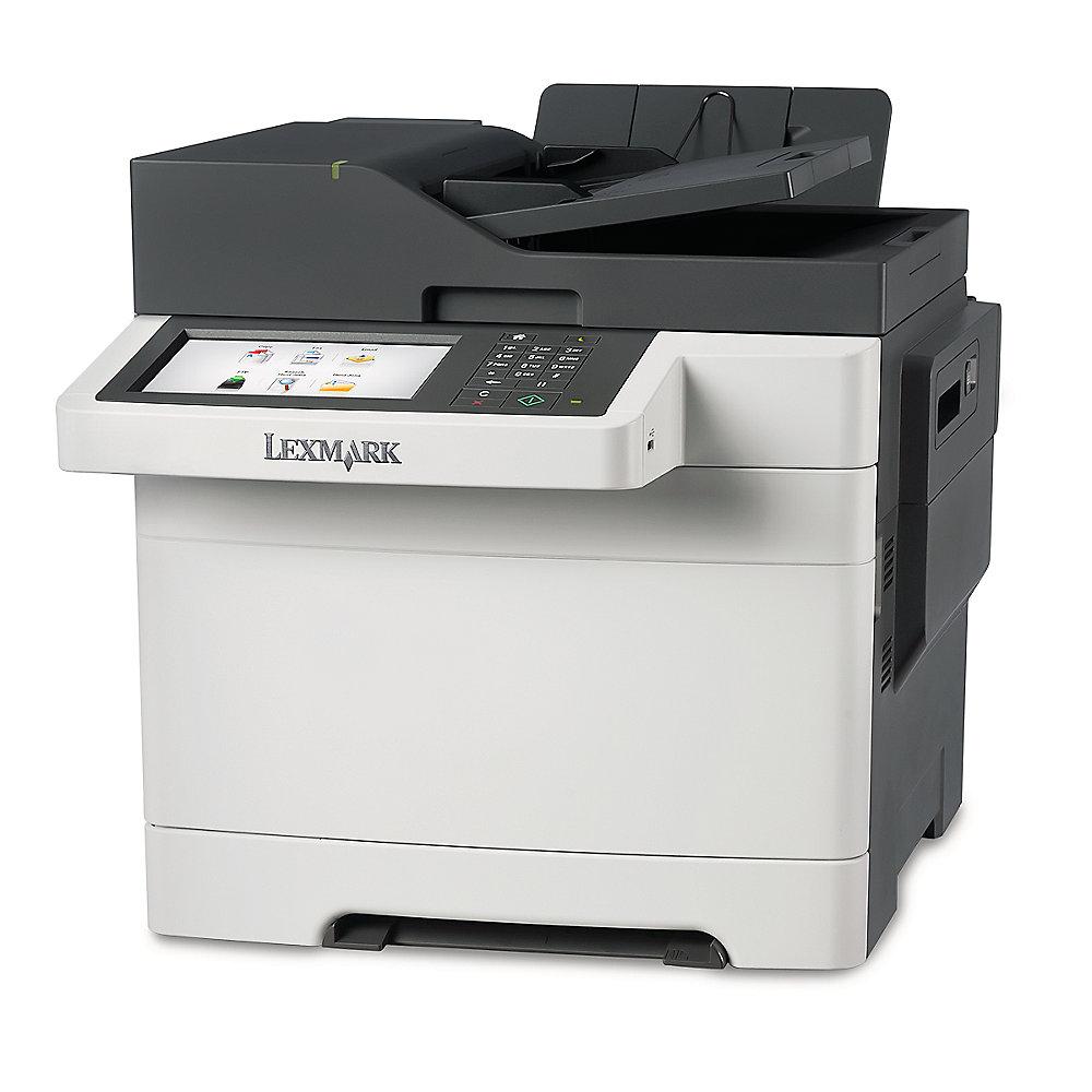 Lexmark CX517de Farblaserdrucker Scanner Kopierer Fax LAN   4 Jahre Garantie*, Lexmark, CX517de, Farblaserdrucker, Scanner, Kopierer, Fax, LAN, , 4, Jahre, Garantie*