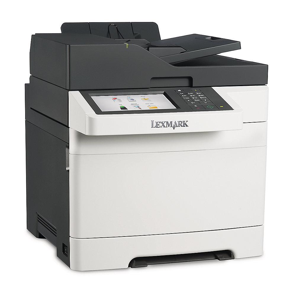 Lexmark CX517de Farblaserdrucker Scanner Kopierer Fax LAN   4 Jahre Garantie*