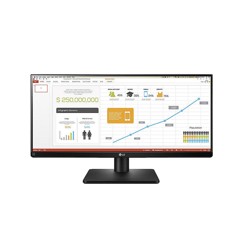 LG 29UB67-B 73,7cm (29") UHD Office-Monitor HDMI/DP 99% sRGB Pivot