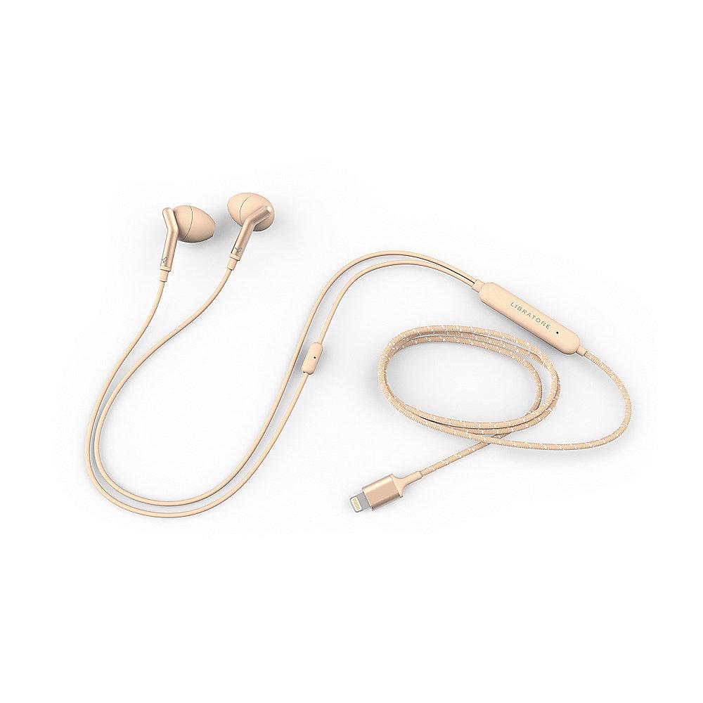 Libratone Q Adapt ANC In-Ear Lightning Hörer mit Noise Canceling elegant nude, Libratone, Q, Adapt, ANC, In-Ear, Lightning, Hörer, Noise, Canceling, elegant, nude