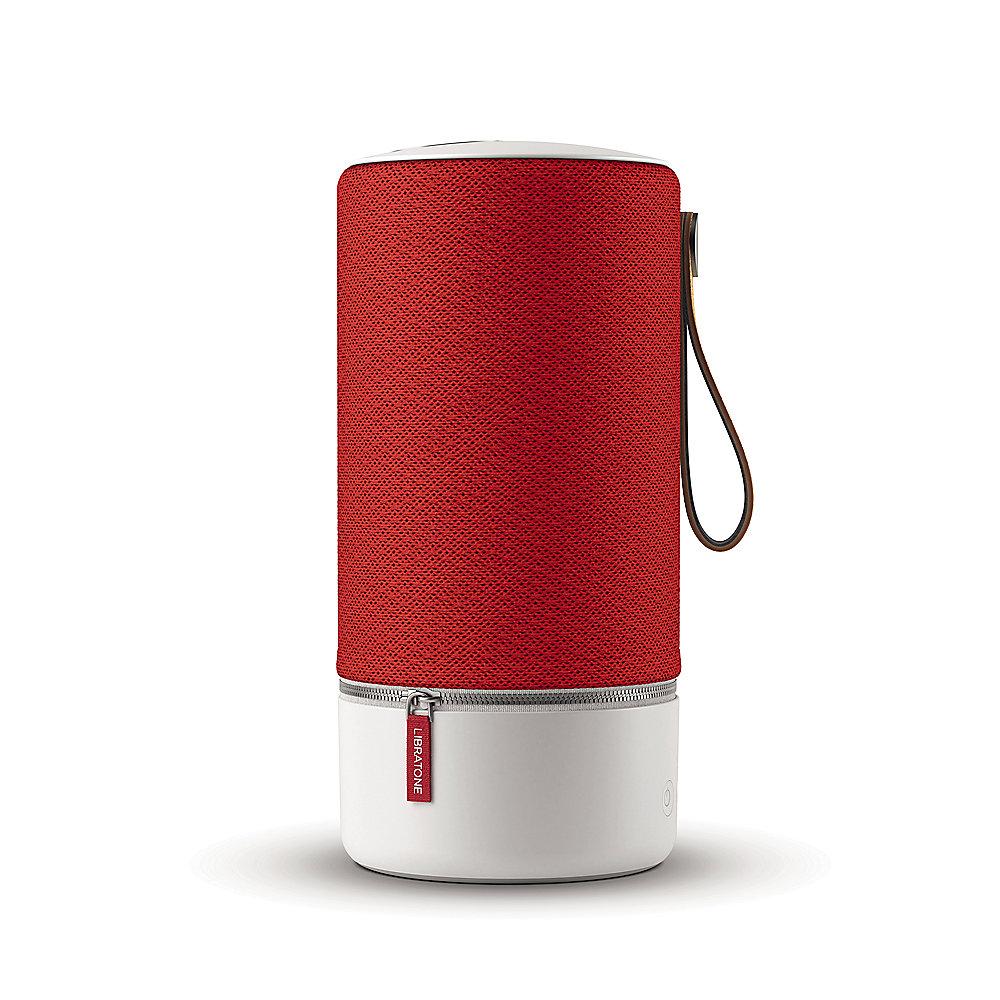 Libratone ZIPP Wireless Lautsprecher WiFi DLNA BT AirPlay Multiroom - rot