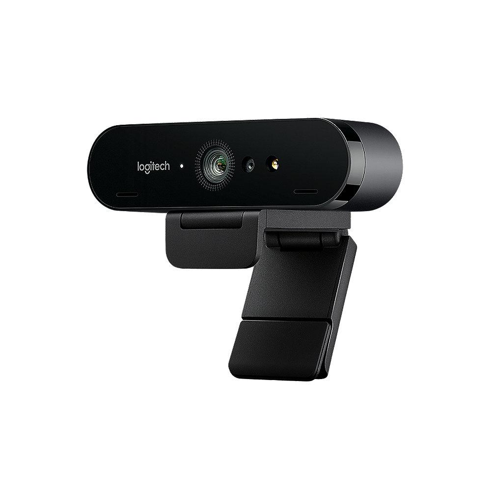 Logitech BRIO 4K Ultra-HD-Webcam für Videokonferenzen, Streaming 960-001106