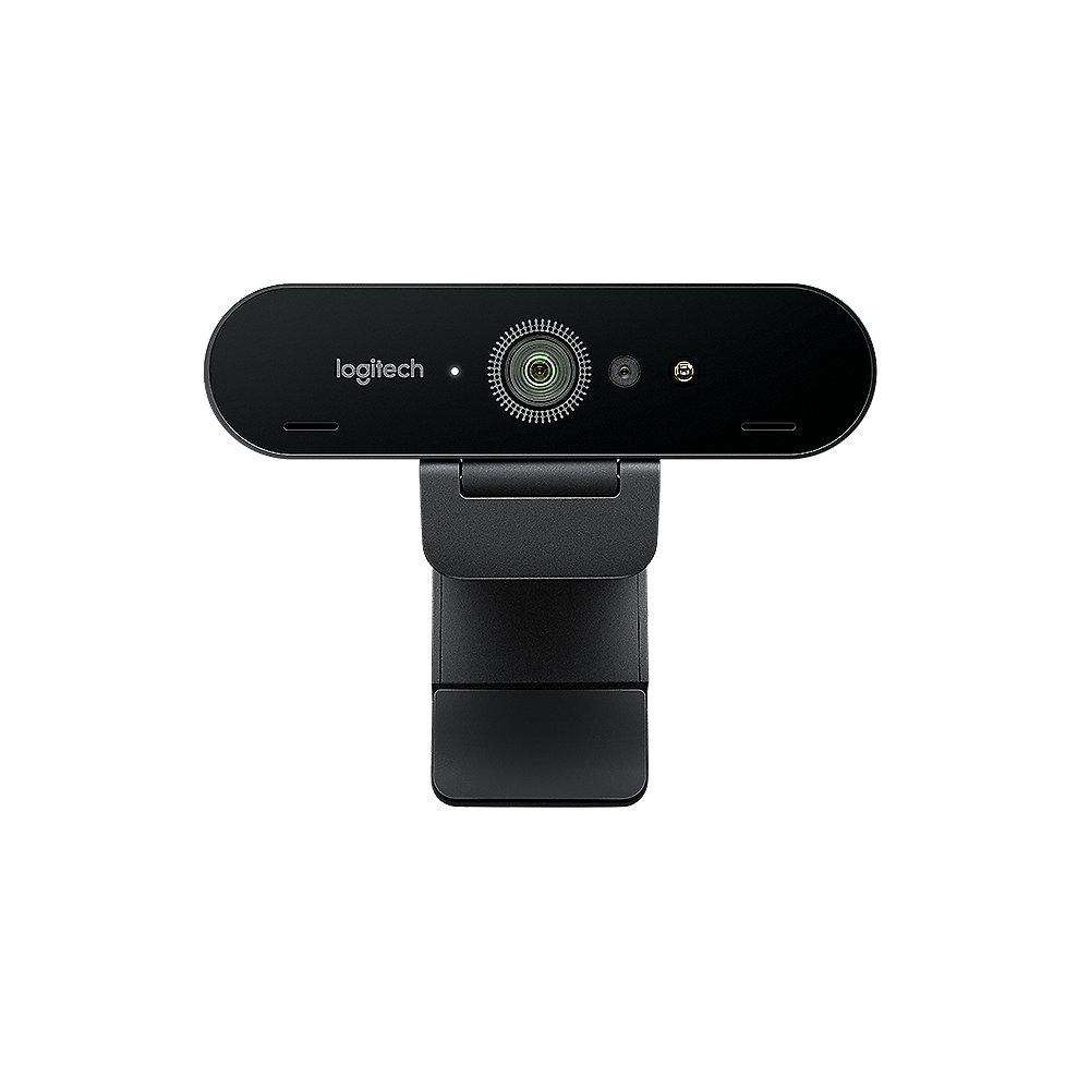 Logitech BRIO 4K Ultra-HD-Webcam für Videokonferenzen, Streaming 960-001106