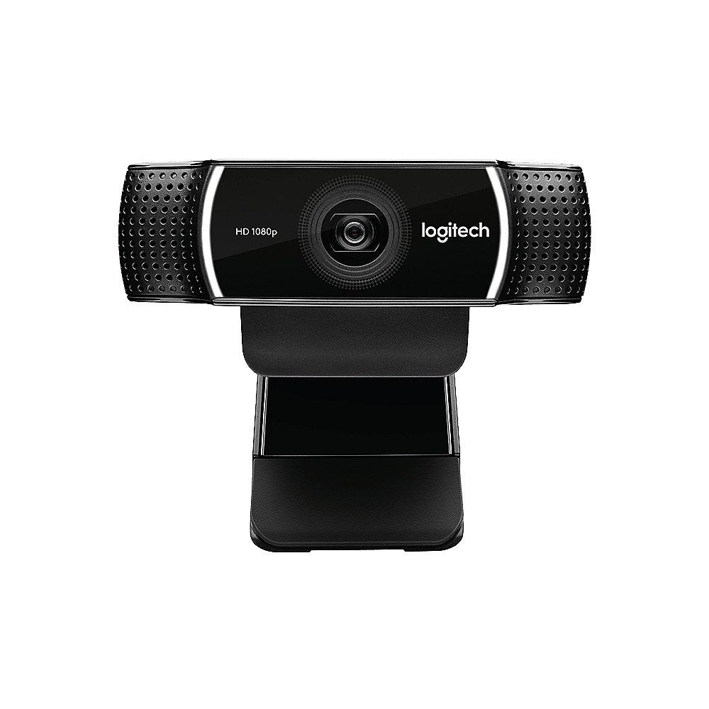 Logitech C922 Pro Stream Full HD Webcam mit Hintergrundänderung 960-001088