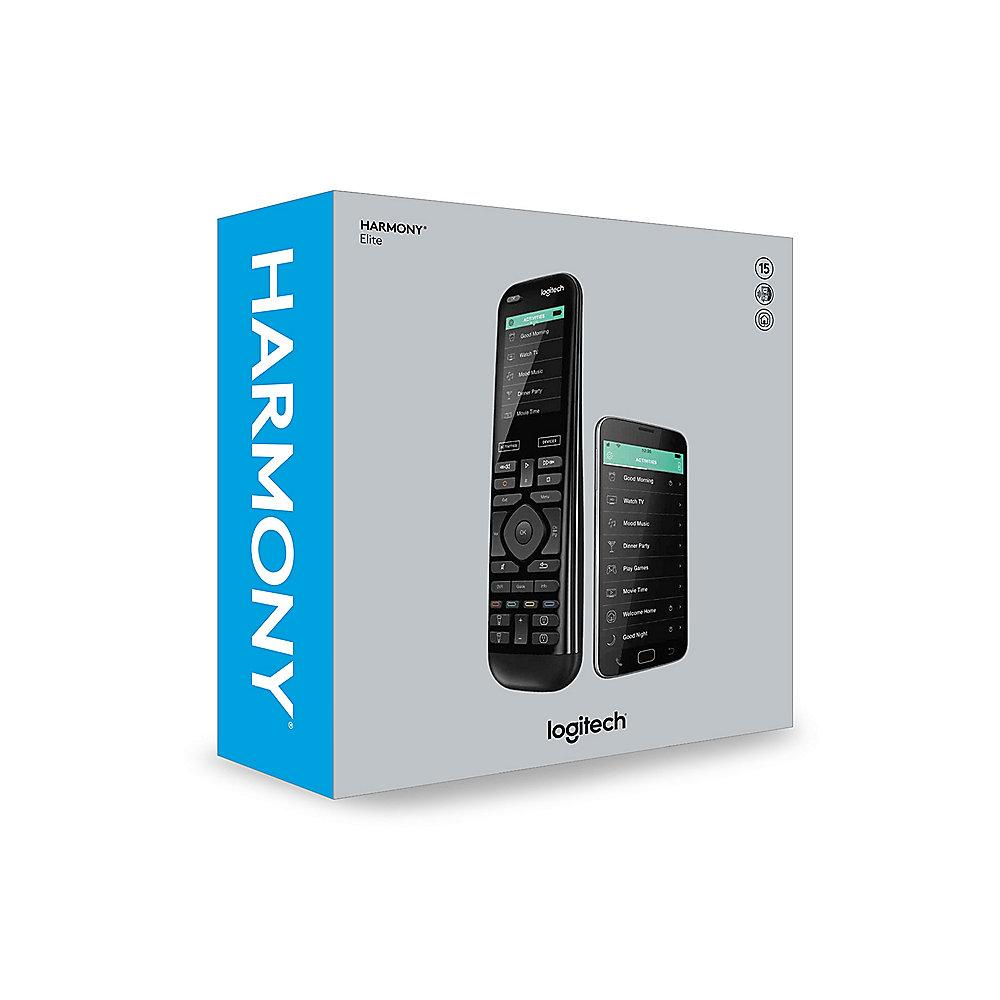 Logitech Harmony Elite Universalfernbedienung Hub und App 915-000257, Logitech, Harmony, Elite, Universalfernbedienung, Hub, App, 915-000257