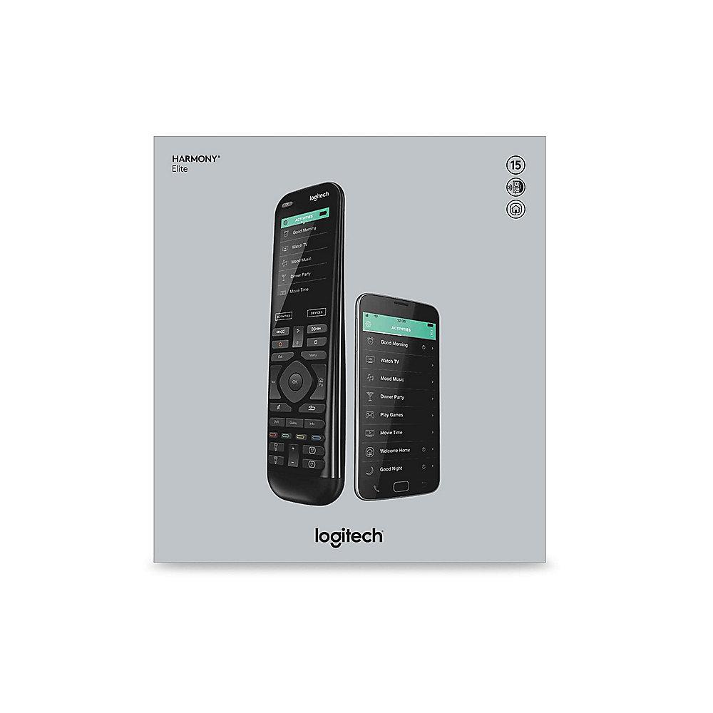 Logitech Harmony Elite Universalfernbedienung Hub und App 915-000257, Logitech, Harmony, Elite, Universalfernbedienung, Hub, App, 915-000257