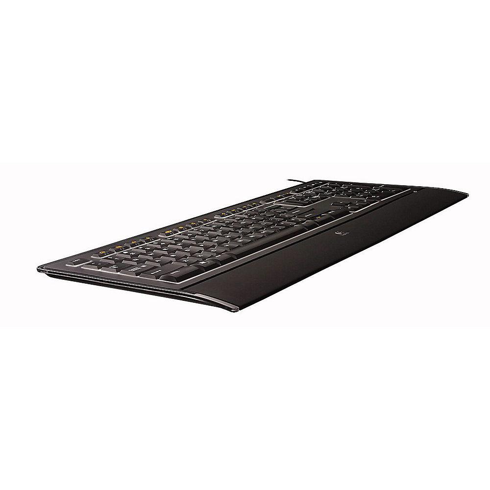 Logitech K740 Kabelgebundene Illuminated Tastatur USB Schwarz 920-005687, Logitech, K740, Kabelgebundene, Illuminated, Tastatur, USB, Schwarz, 920-005687