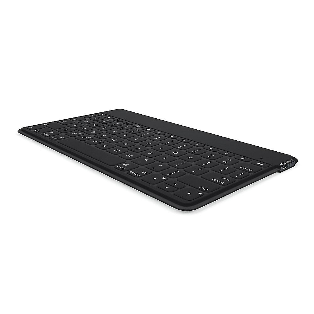 Logitech Keys-To-Go Ultramobile Bluetooth Tastatur für iOS Schwarz 920-006704