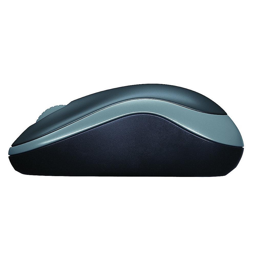 Logitech M185 Kabellose Mobile Maus Grau 910-002238