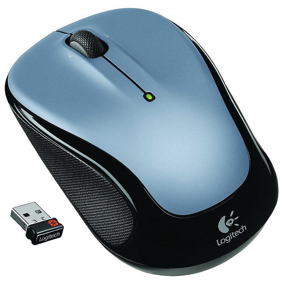 Logitech M325 Kabellose Mobile Maus Lichtgrau 910-002334