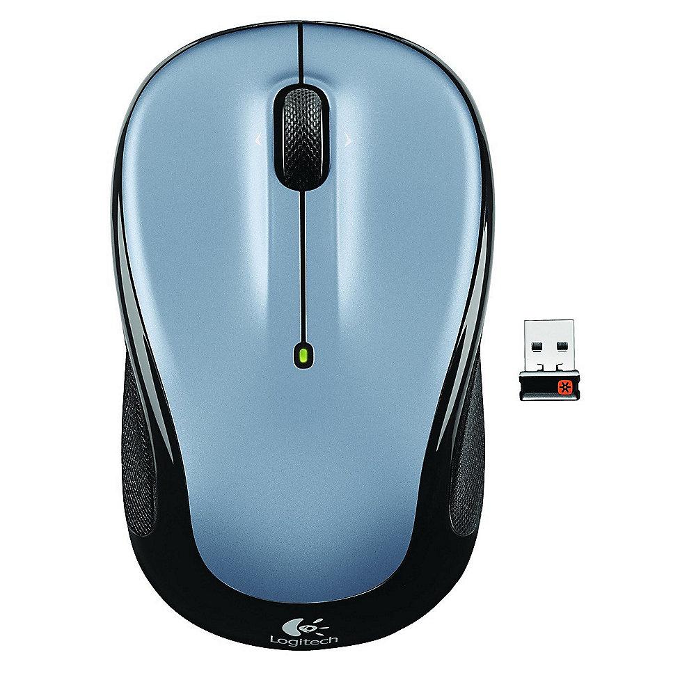 Logitech M325 Kabellose Mobile Maus Lichtgrau 910-002334, Logitech, M325, Kabellose, Mobile, Maus, Lichtgrau, 910-002334