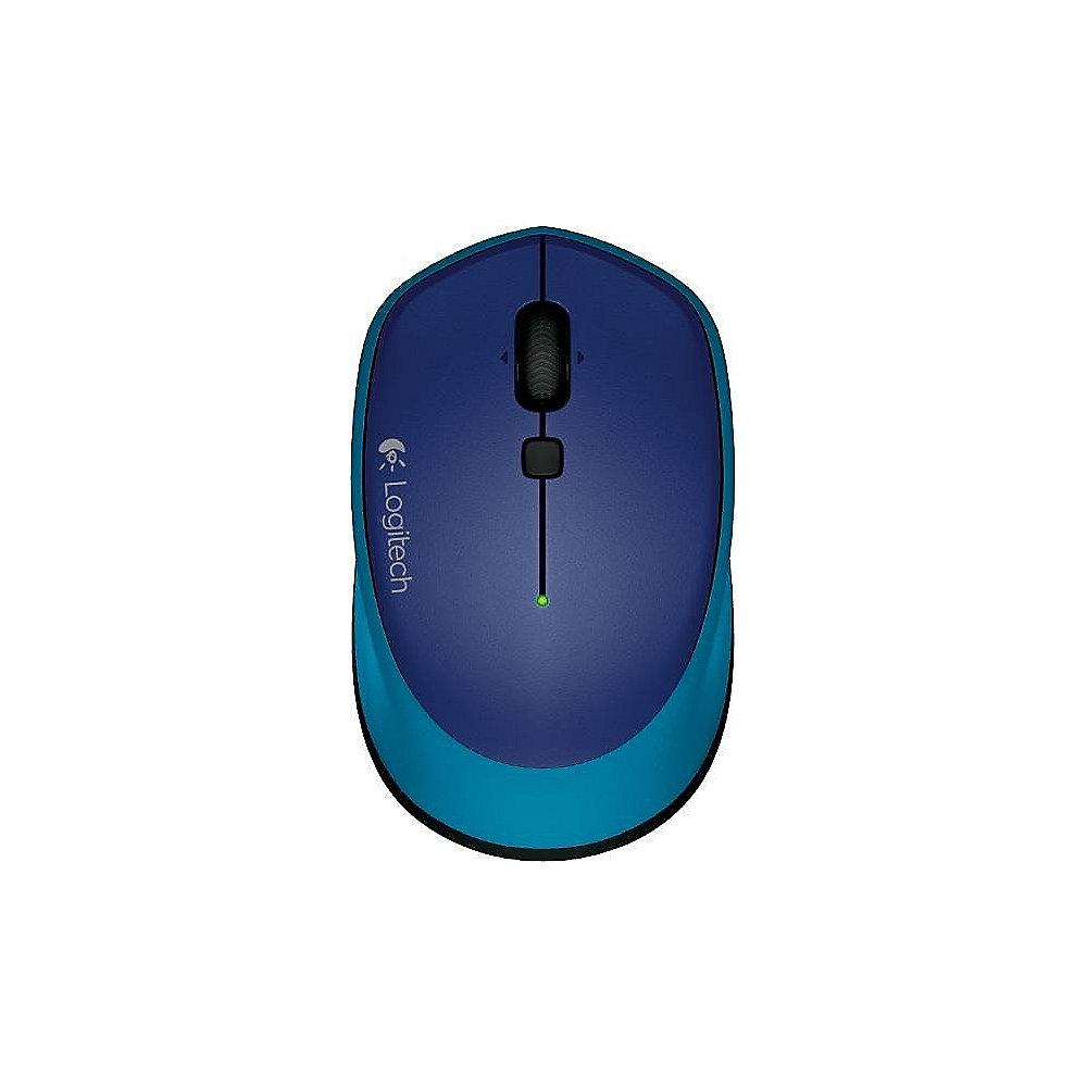 Logitech M335 Kabellose Mobile Maus Blau 910-004546, Logitech, M335, Kabellose, Mobile, Maus, Blau, 910-004546