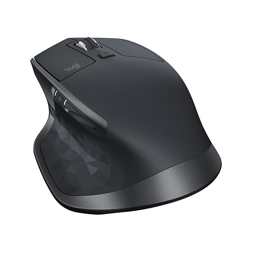 Logitech MX Master 2S Kabellose Maus PC/Mac Bluetooth Grafit 910-005139, Logitech, MX, Master, 2S, Kabellose, Maus, PC/Mac, Bluetooth, Grafit, 910-005139