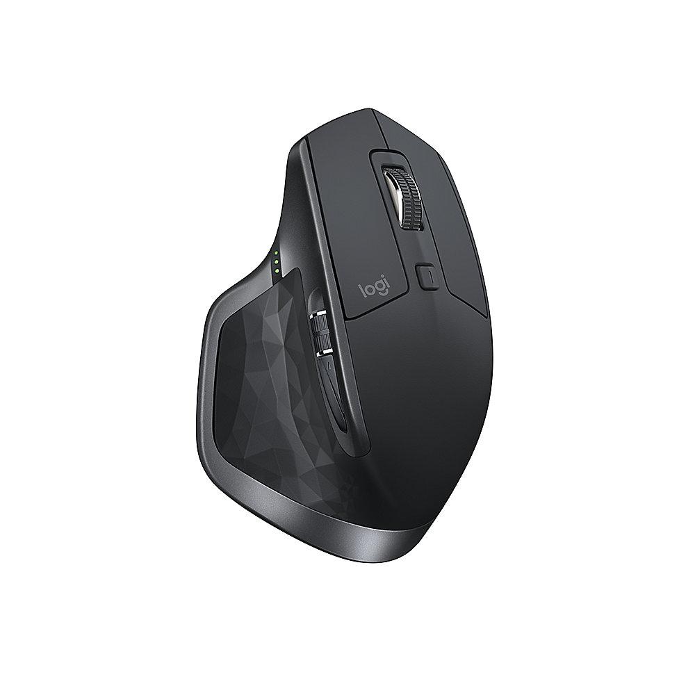 Logitech MX Master 2S Kabellose Maus PC/Mac Bluetooth Grafit 910-005139