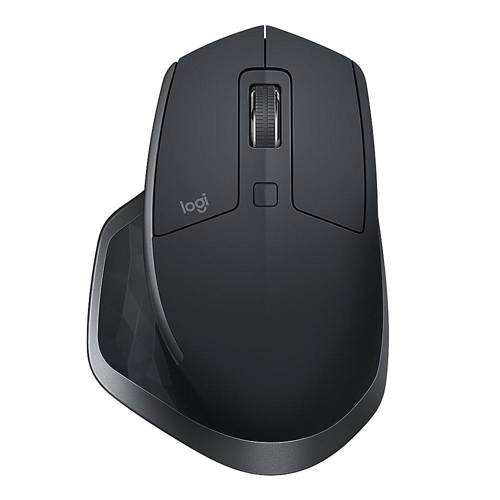 Logitech MX Master 2S Kabellose Maus PC/Mac Bluetooth Grafit 910-005139