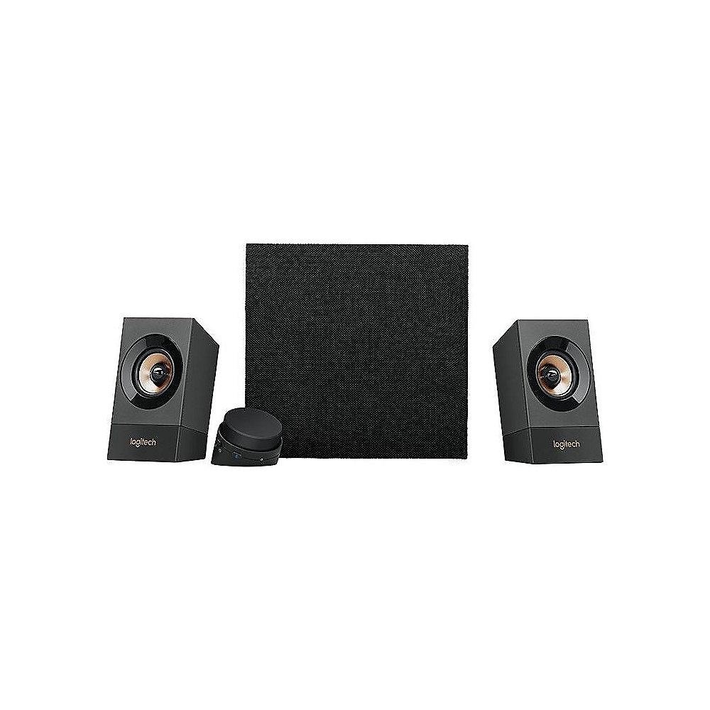 Logitech Z537 2.1 Bluetooth Lautsprechersystem mit Subwoofer Schwarz 980-001272, Logitech, Z537, 2.1, Bluetooth, Lautsprechersystem, Subwoofer, Schwarz, 980-001272