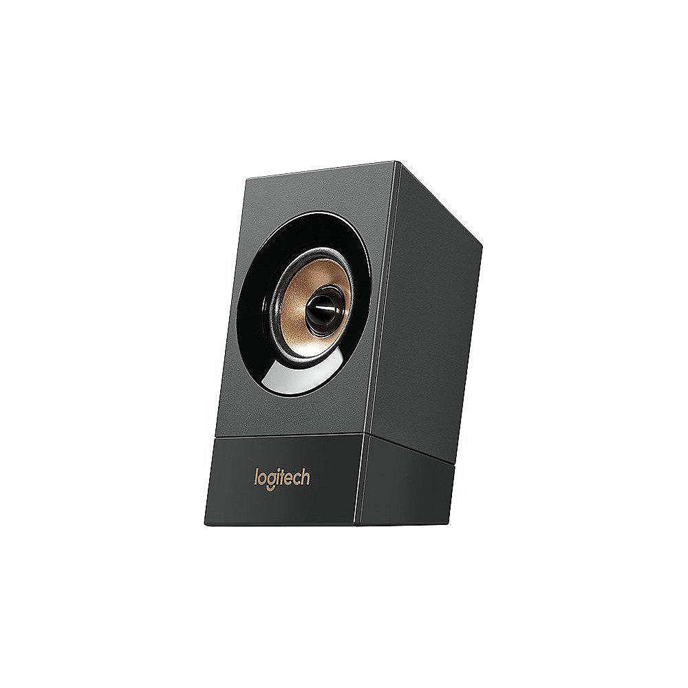 Logitech Z537 2.1 Bluetooth Lautsprechersystem mit Subwoofer Schwarz 980-001272, Logitech, Z537, 2.1, Bluetooth, Lautsprechersystem, Subwoofer, Schwarz, 980-001272