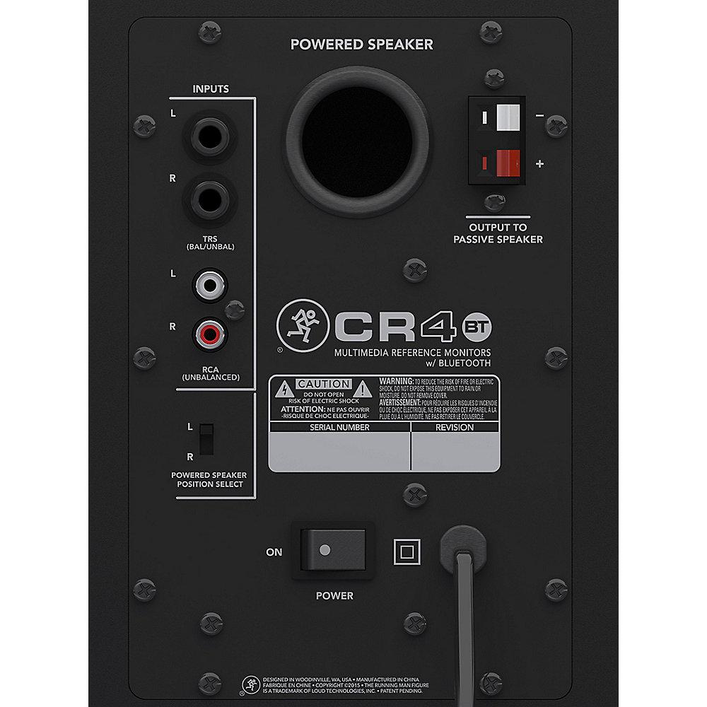 Mackie CR4BT 4" Bluetooth Multimedia Monitors (Paar)