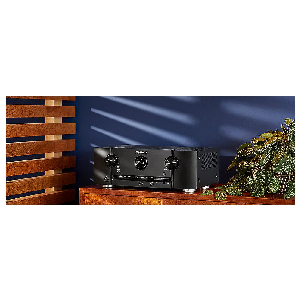 Marantz SR5013 7.2 AV Receiver HEOS/WiFi/Bluetooth/AirPlay2/DTS:X - schwarz