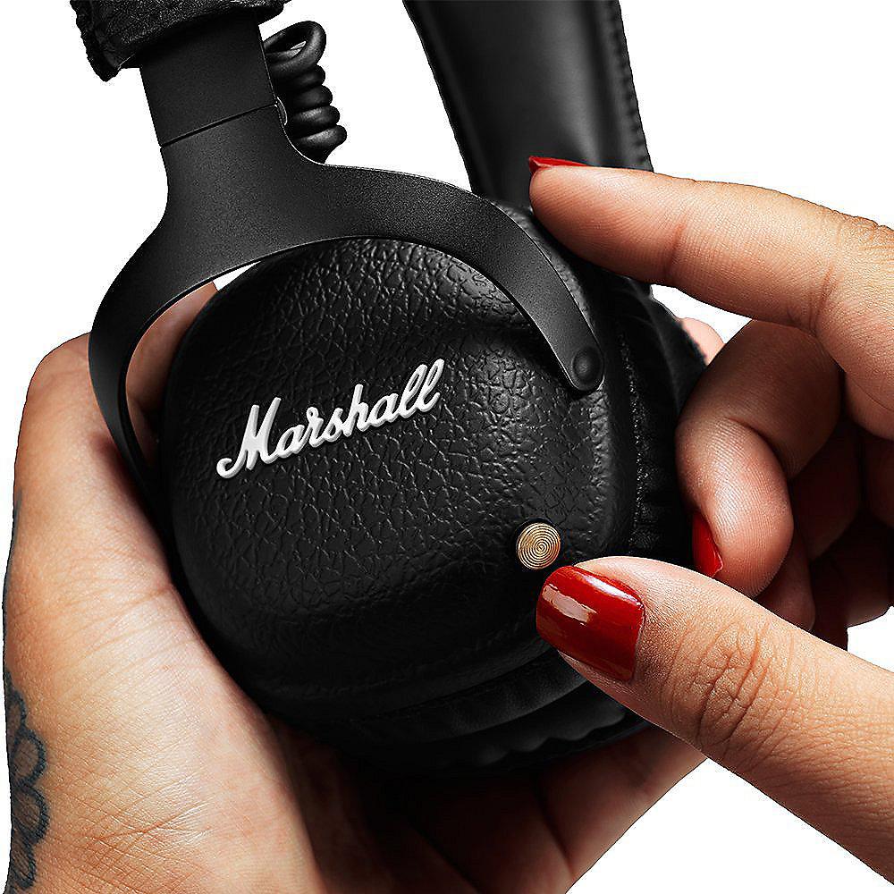 Marshall Mid Bluetooth On-Ear-Kopfhörer schwarz, Marshall, Mid, Bluetooth, On-Ear-Kopfhörer, schwarz