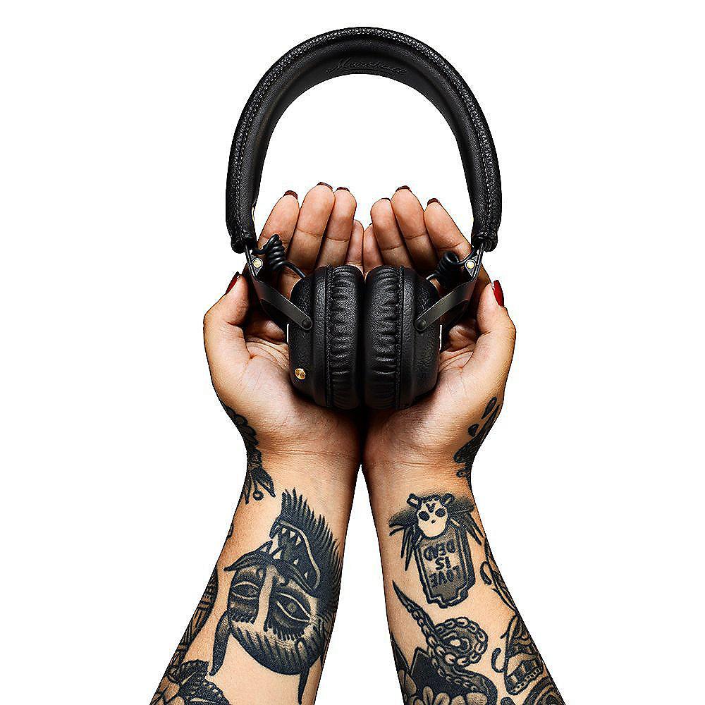 Marshall Mid Bluetooth On-Ear-Kopfhörer schwarz