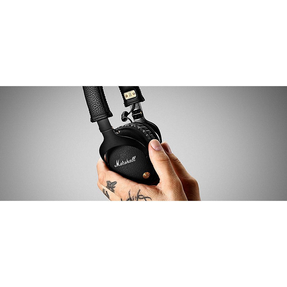 Marshall Monitor Bluetooth schwarz Over-Ear-Kopfhörer