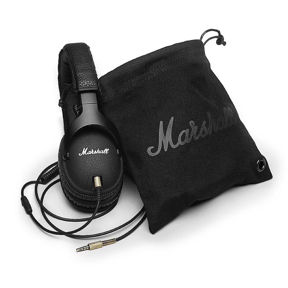 Marshall Monitor On-Ear-Kopfhörer schwarz, Marshall, Monitor, On-Ear-Kopfhörer, schwarz
