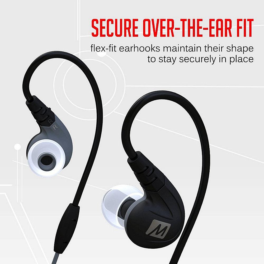 MEE Audio EP-M7P-BK Sport In-Ear Kopfhörer mit Lautstärkeregler schwarz, MEE, Audio, EP-M7P-BK, Sport, In-Ear, Kopfhörer, Lautstärkeregler, schwarz