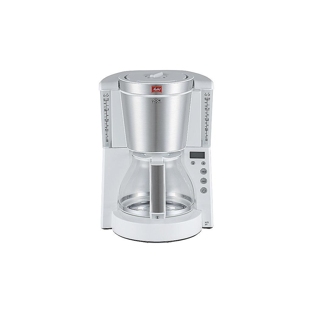 Melitta Look Timer 1011-07 Kaffeemaschine weiß, Melitta, Look, Timer, 1011-07, Kaffeemaschine, weiß