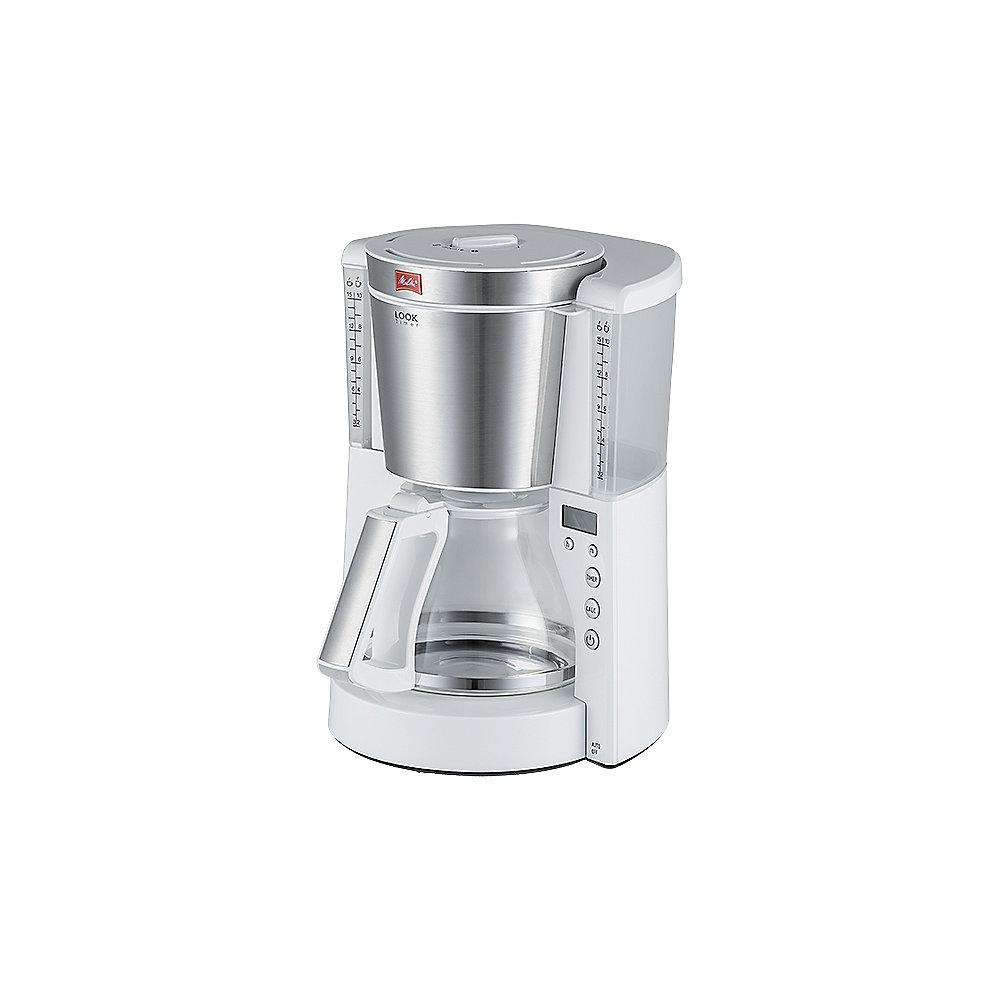 Melitta Look Timer 1011-07 Kaffeemaschine weiß