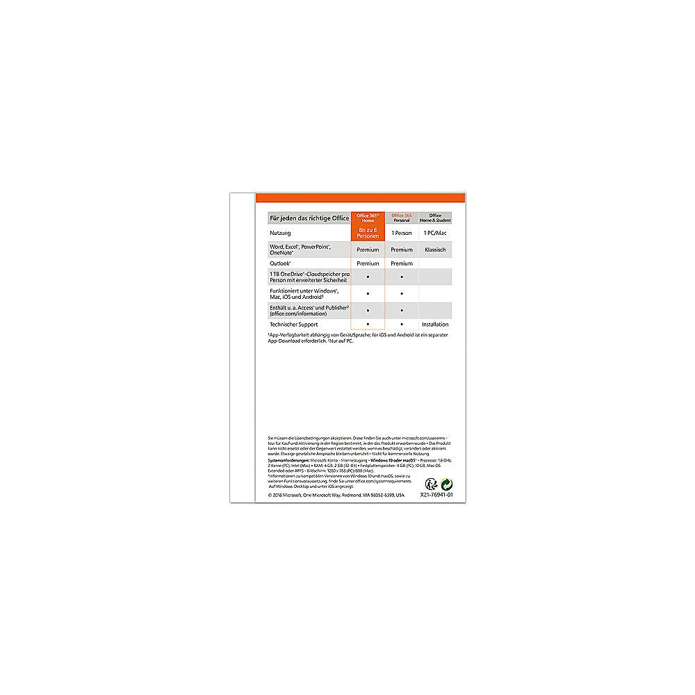 Microsoft Office 365 Home 20€ mit Gutschein OFFICE365H* sparen