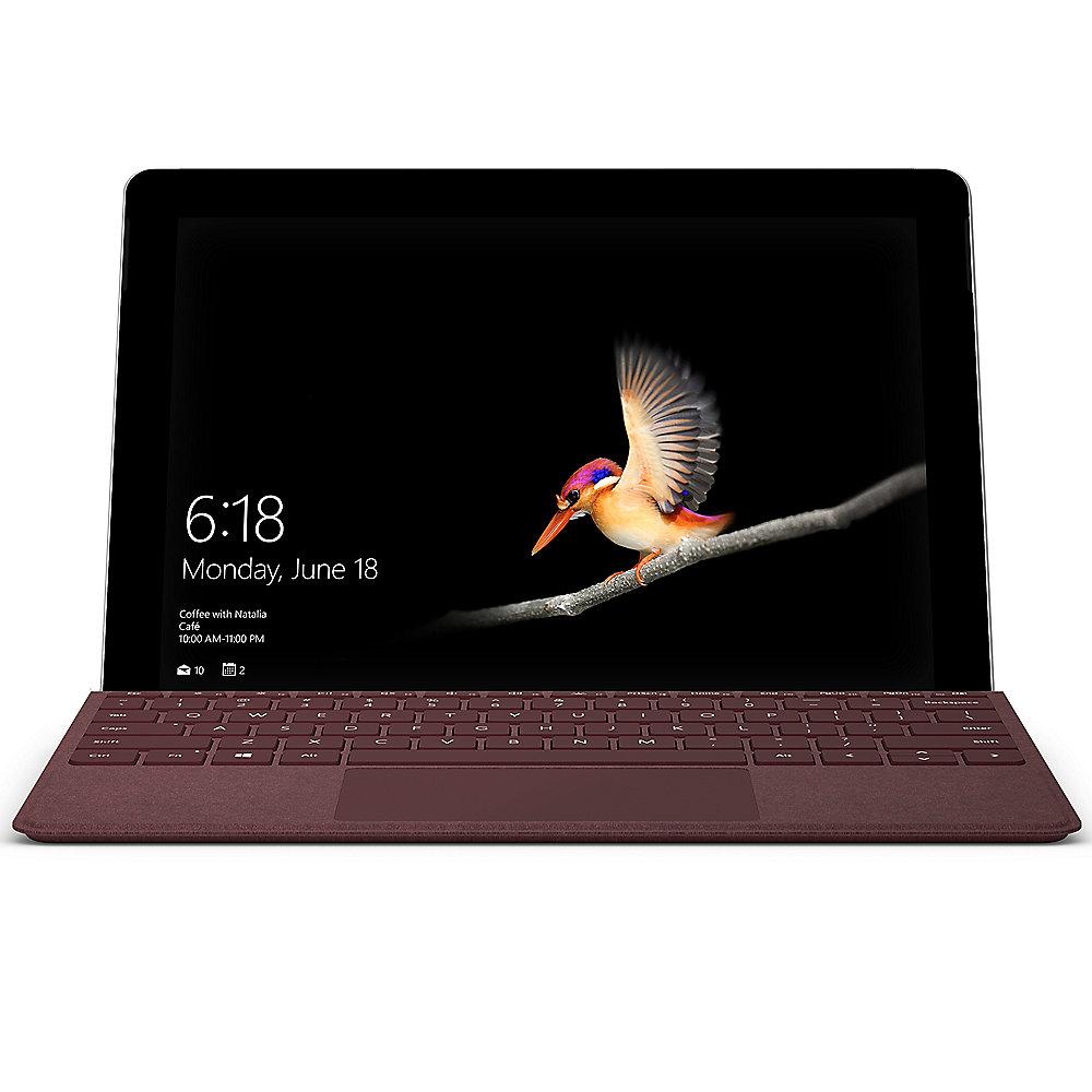 Microsoft Surface Go 10" 4415Y 8GB/128GB SSD Win10 S MCZ-00003   TC Bordeaux Rot