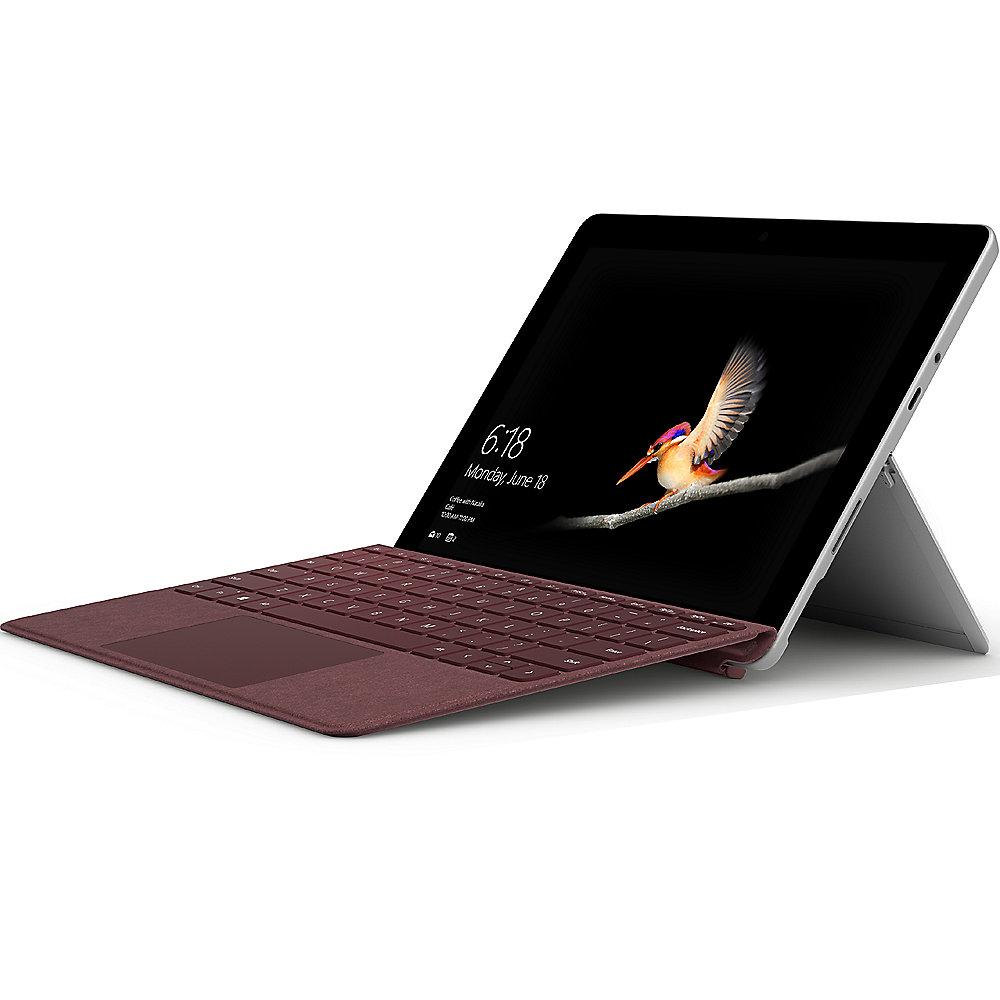 Microsoft Surface Go 10" 4415Y 8GB/128GB SSD Win10 S MCZ-00003   TC Bordeaux Rot