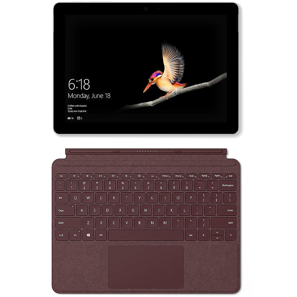 Microsoft Surface Go 10" 4415Y 8GB/128GB SSD Win10 S MCZ-00003   TC Bordeaux Rot