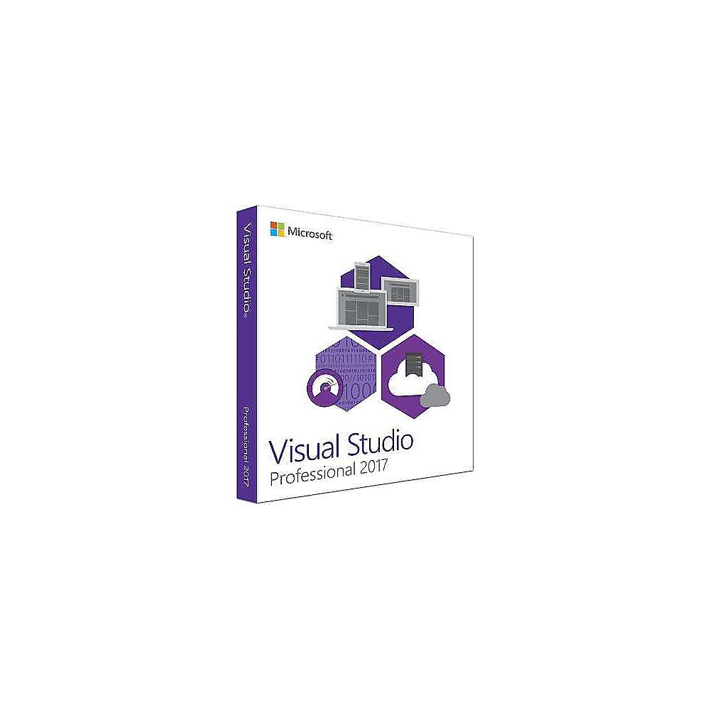 Microsoft Visual Professional 2017 Lizenz Open-NL, Microsoft, Visual, Professional, 2017, Lizenz, Open-NL