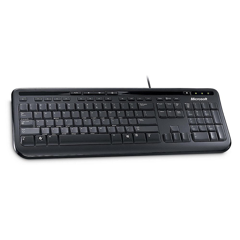 Microsoft Wired Keyboard 600 Schwarz ANB-00008