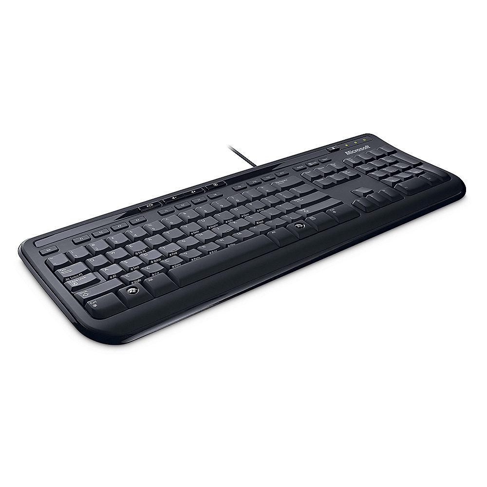 Microsoft Wired Keyboard 600 Schwarz ANB-00008