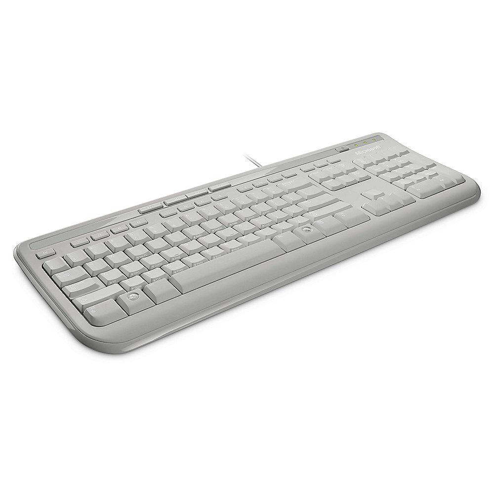 Microsoft Wired Keyboard 600 Weiß ANB-00028