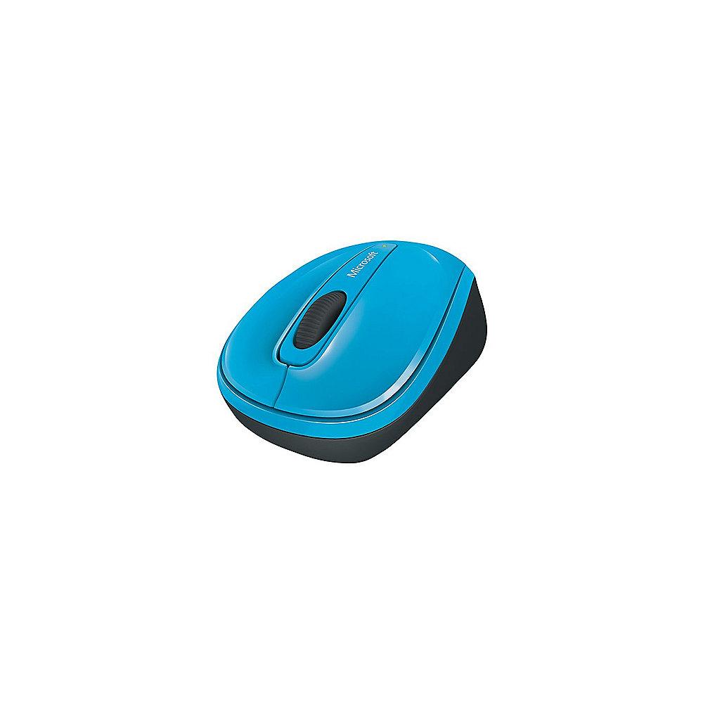Microsoft Wireless Mobile Mouse 3500 Cyan Blue GMF-00271