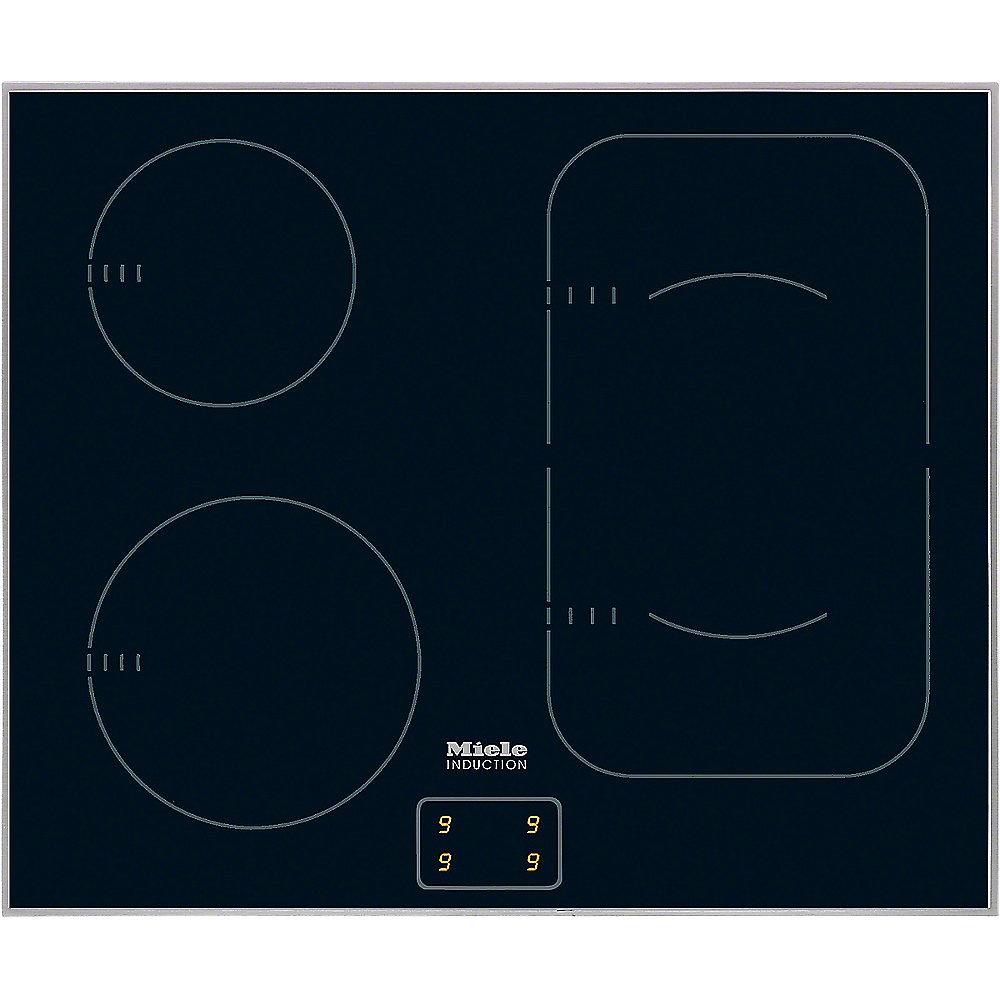 Miele KM 6092 Glaskeramik-Kombinations-Induktionskochfeld Edelstahl