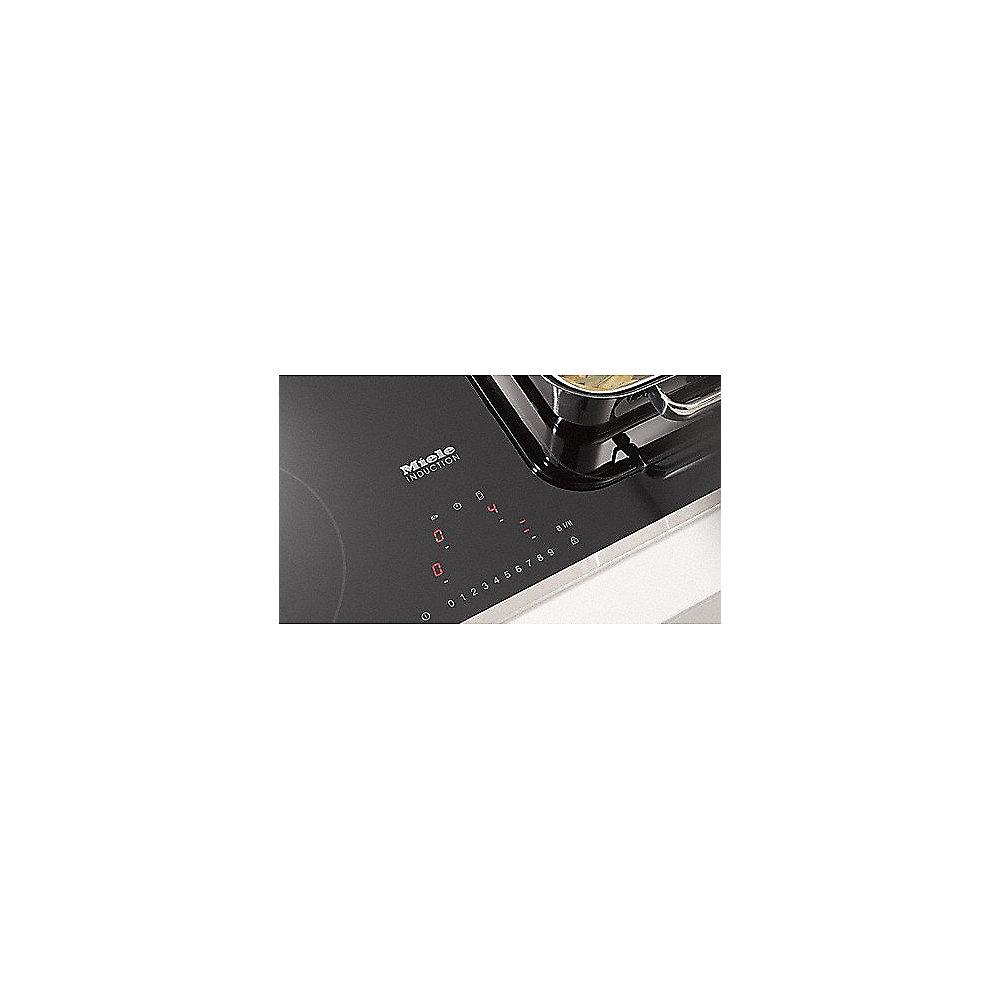 Miele KM 6314 Glaskeramik-Induktionskochfeld autark Edelstahl