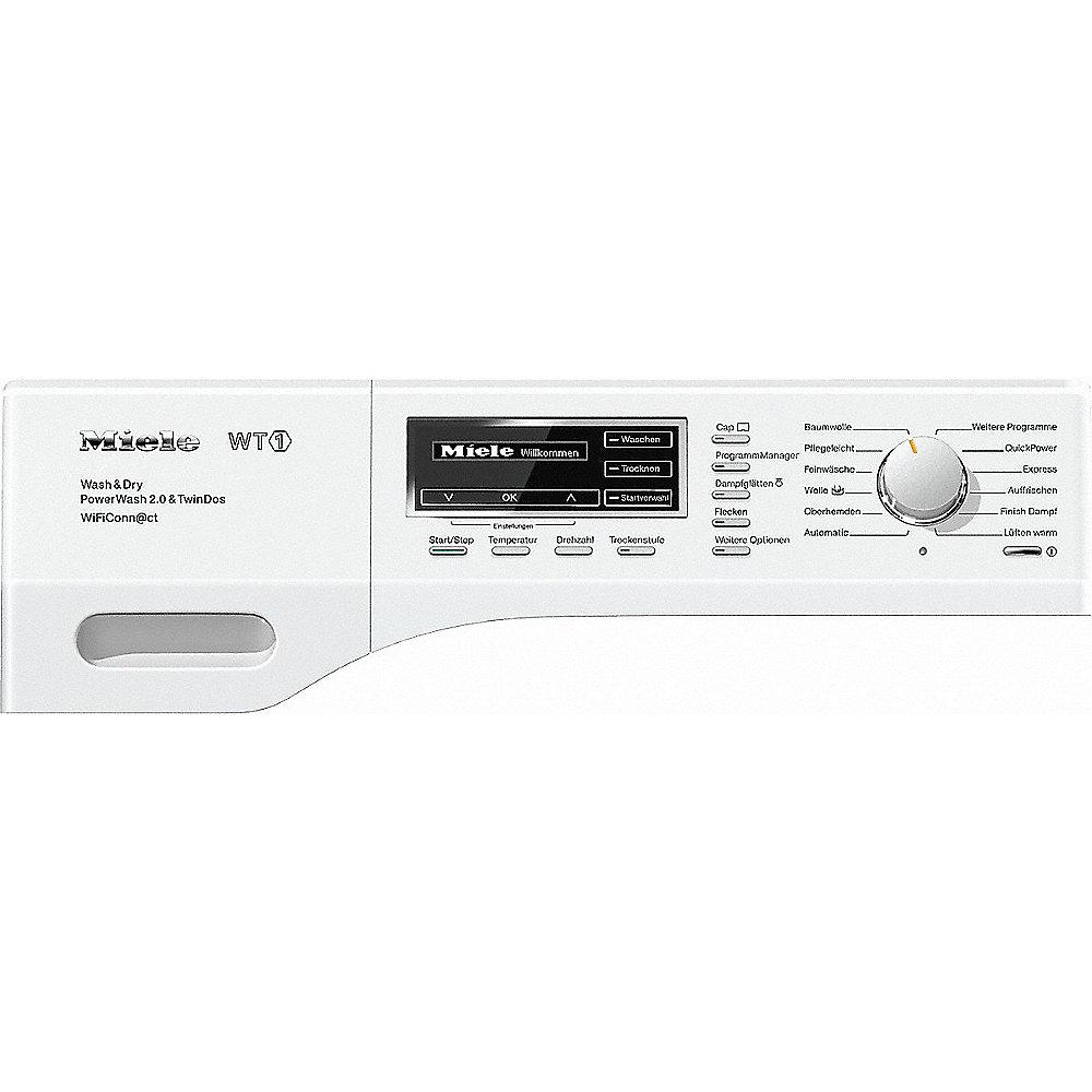 Miele WTH730WPM WT1 Waschtrockner Frontlader A PWash 2.0 & TDos Wifi 7/4kg Weiß